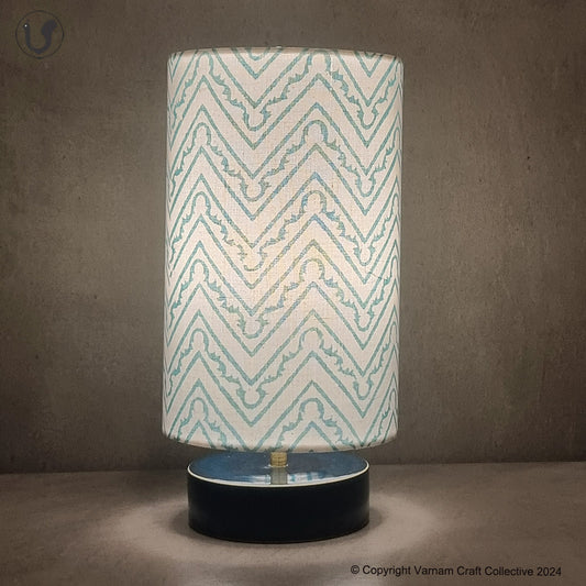 SHUBAM - Blue zigzag