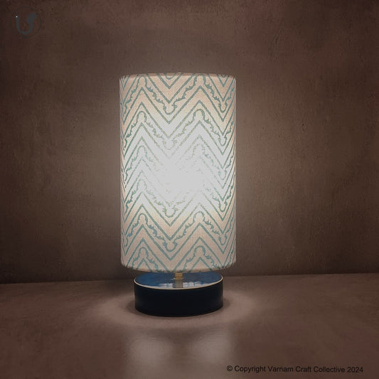 SHUBAM - Blue zigzag