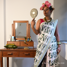 Load image into Gallery viewer, SNAPPY SAREE (blooms)
