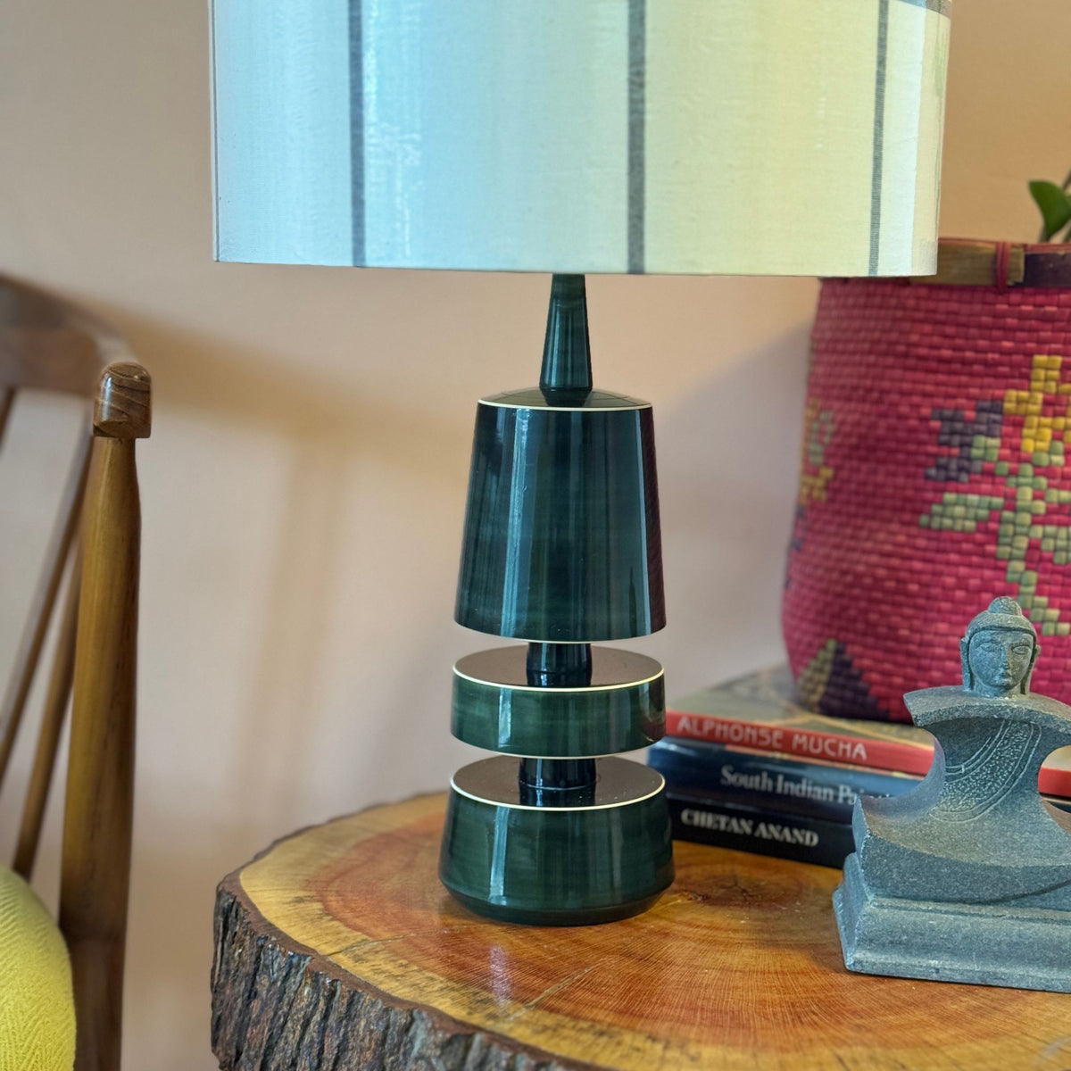 TRIKONE BLUE ~ 12" CHECKS SHADE