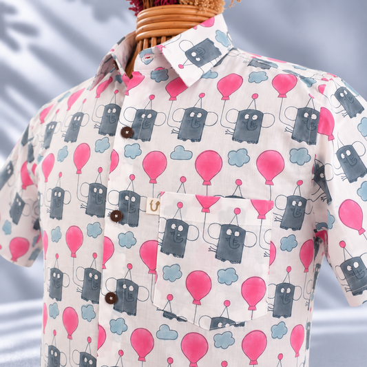 FLAPPY ON A BALLOON HALF SLEEVES