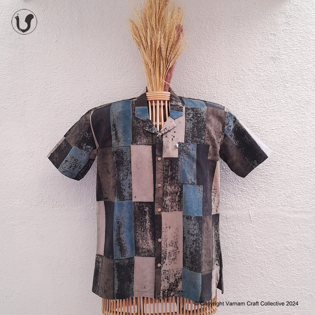 COLOUR BLOCKS - Blue Black