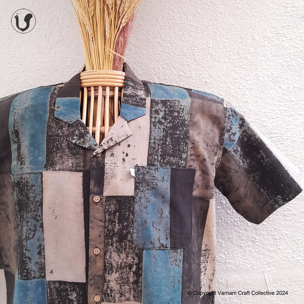 COLOUR BLOCKS - Blue Black