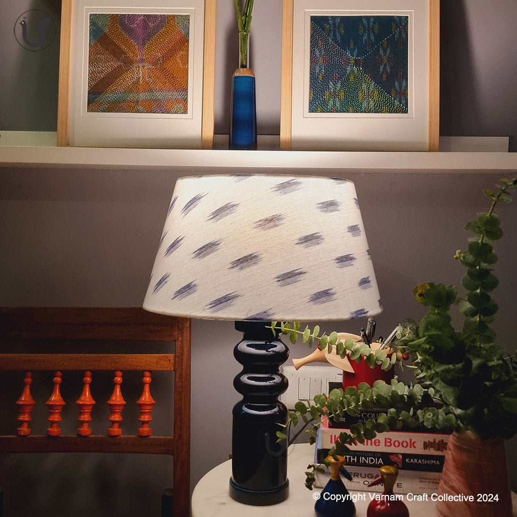 STHAMB Blue ~ Blue Ikat Empire shade