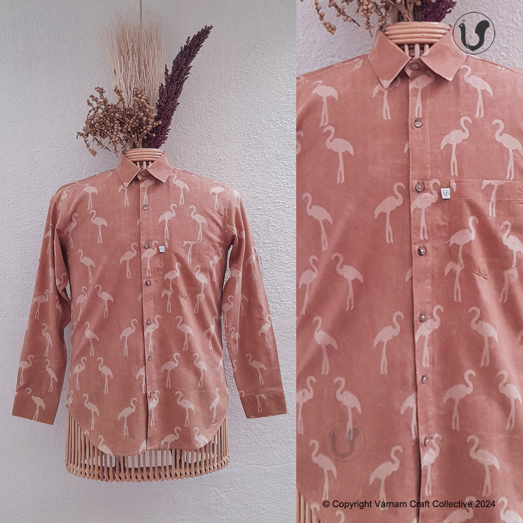 Flamingos coral (full sleeves)