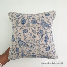 Load image into Gallery viewer, LINEN Blue Birds
