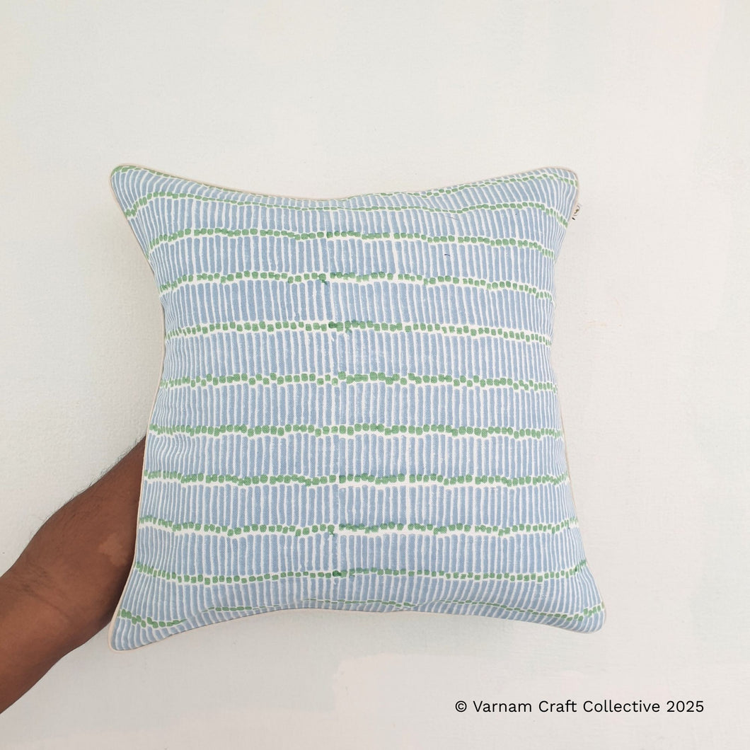 LINEN in Blue Greens