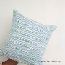 Load image into Gallery viewer, LINEN in Blue Greens
