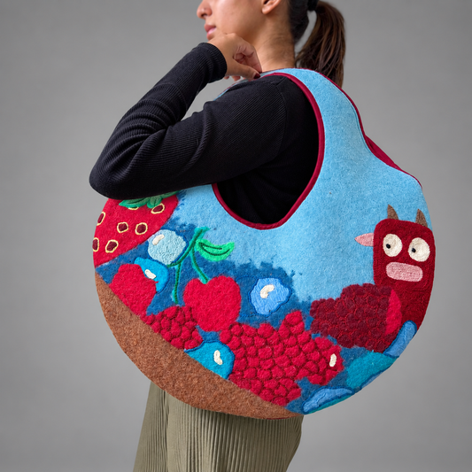 MOOBERRY NAMDA LUXURY TOTE