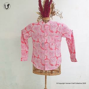 PINK BLOOMS FULL SLEEVES