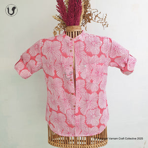 PINK BLOOMS FULL SLEEVES