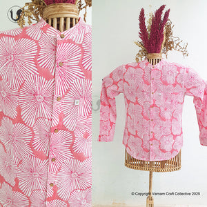 PINK BLOOMS FULL SLEEVES