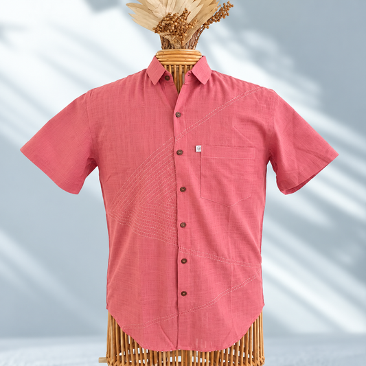 TRIKONE LAMBADI (Half Sleeves) PEACH