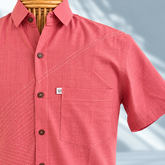TRIKONE LAMBADI (Half Sleeves) PEACH