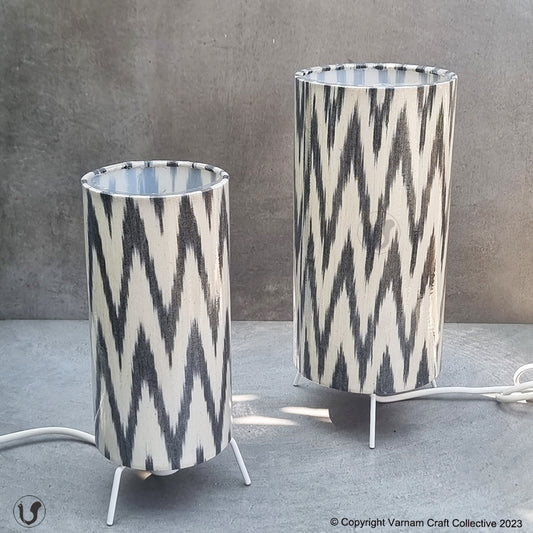 IKKAT ZIGZAG LAMP (single)