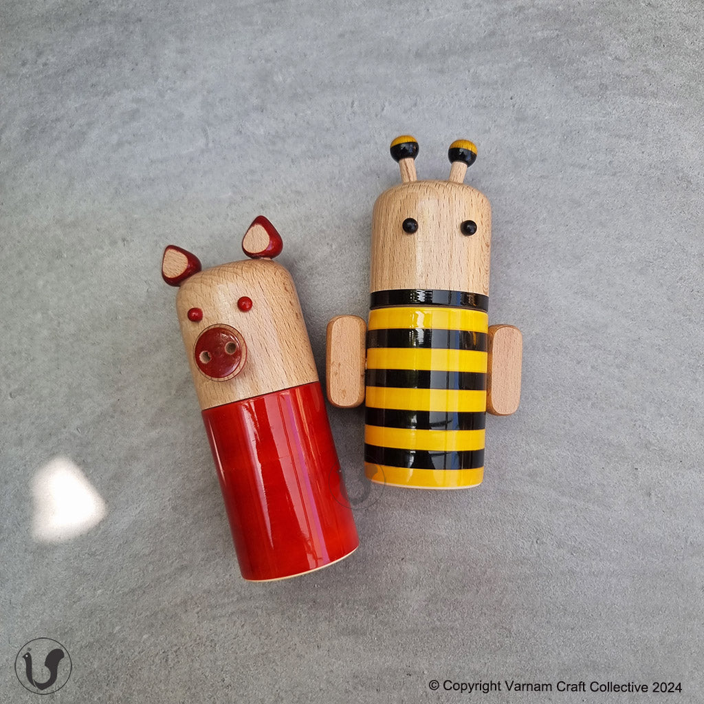 Oinkston n Bumbledore Salt pepper set
