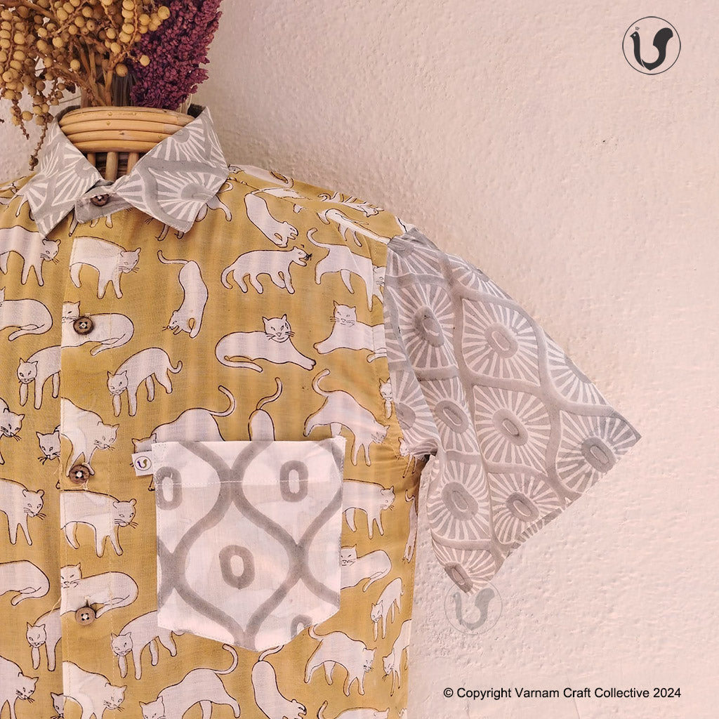 LAZY SUZY YELLOW (Half Sleeves)