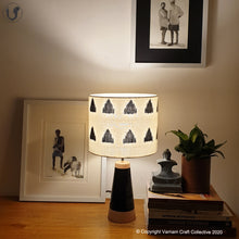 Load image into Gallery viewer, SLANT Black ~ 10&quot; Gopura IKAT drum
