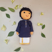 Load image into Gallery viewer, KUTCHERI MAAMA (dark blue)
