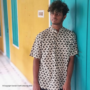 CHIDIYA in black (short kurta)