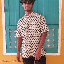Load image into Gallery viewer, CHIDIYA in black (short kurta)
