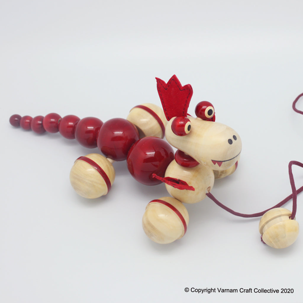 PUFF the magic dragon pull toy