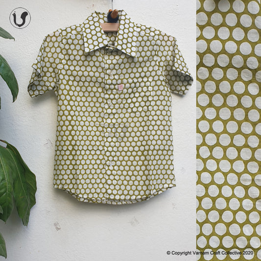 SMALL POLKA in light Green (Kids)