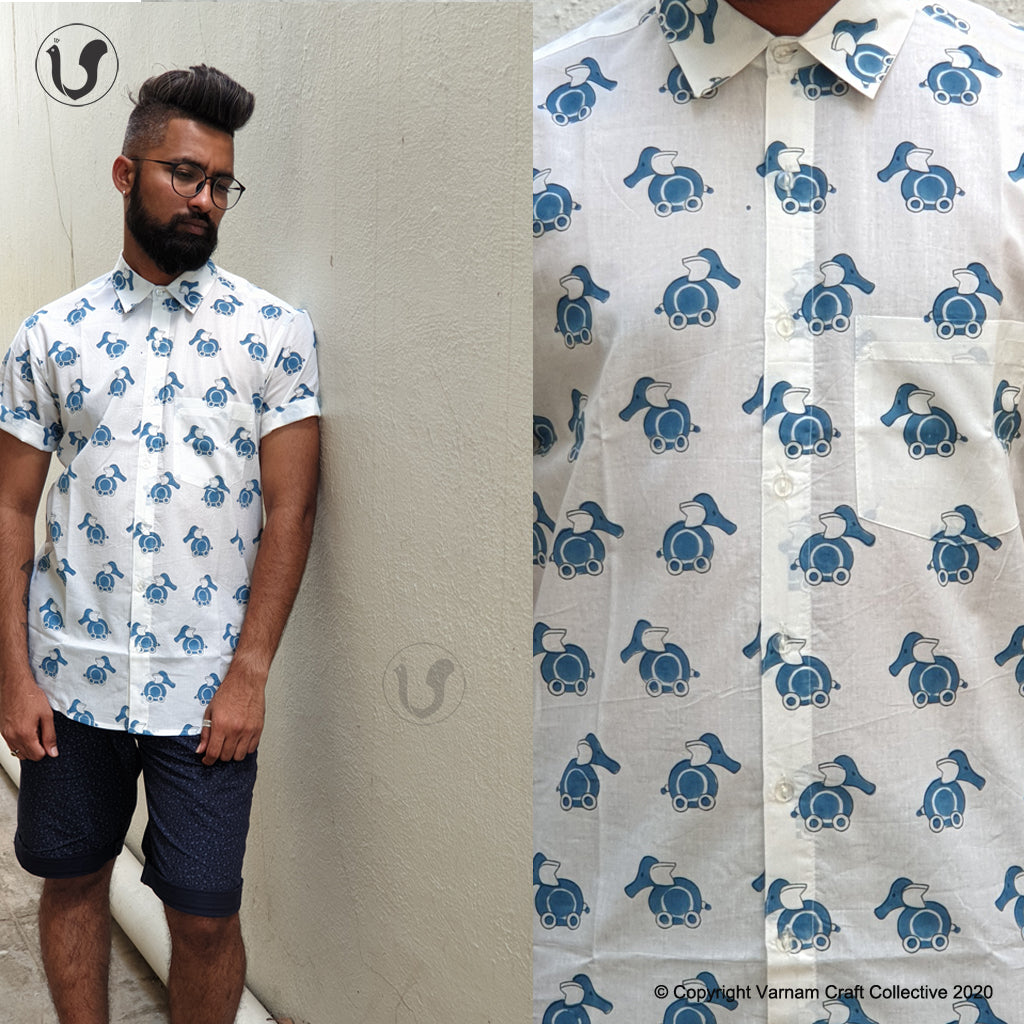 JUMBOS in Blue (half sleeves)