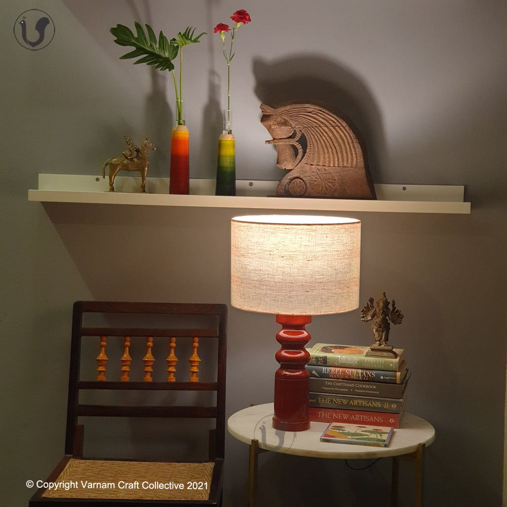 STHAMB Red ~ 12" Large Coral Stripes