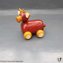 Load image into Gallery viewer, MISSY MOO Cow push toy
