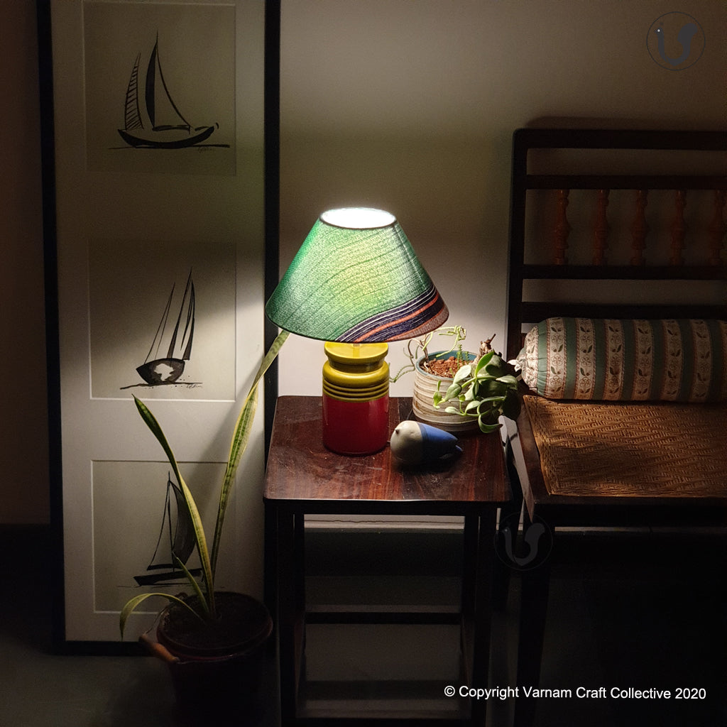 BARNI BASE ~ 10" Green KHANA CONE