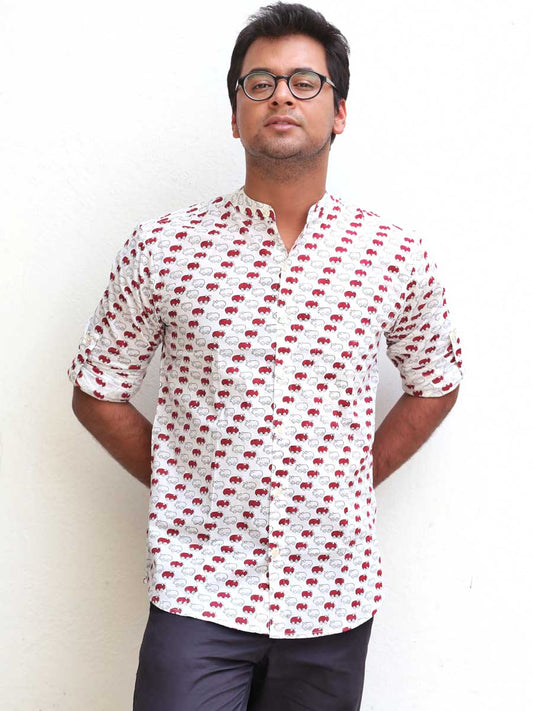 OINKSTONS in red-black (full sleeves)