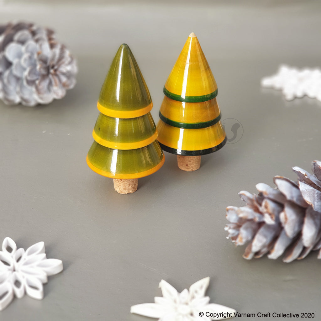 TREE BOTTLE STOPPER SET